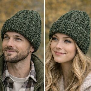 Handmade cozy Knit beanie